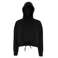Front - TriDri Womens/Ladies Cropped Oversize Hoodie