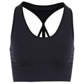 Front - TriDri Womens/Ladies Seamless 3D Fit Multi Sport Reveal Sports Bra