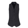 Front - Premier Womens/Ladies Herringbone Waistcoat