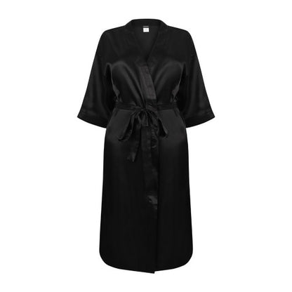 Front - Towel City Womens/Ladies Satin Robe