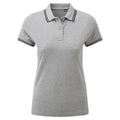 Front - Asquith & Fox Womens/Ladies Classic Fit Tipped Polo