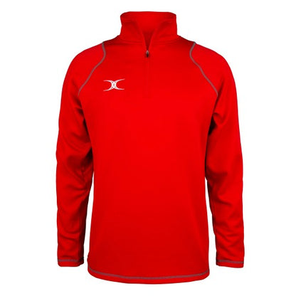 Front - Gilbert Mens Quest Half-Zip Fleece