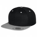 Front - Yupoong Mens The Classic Premium Snapback 2-Tone Cap (Pack of 2)