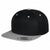 Front - Yupoong Mens The Classic Premium Snapback 2-Tone Cap (Pack of 2)