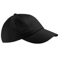 Front - Beechfield Unisex Low Profile Heavy Cotton Drill Cap / Headwear (Pack of 2)