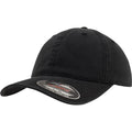 Front - Flexfit Garment Washed Cotton Dad Baseball Cap (Pack of 2)