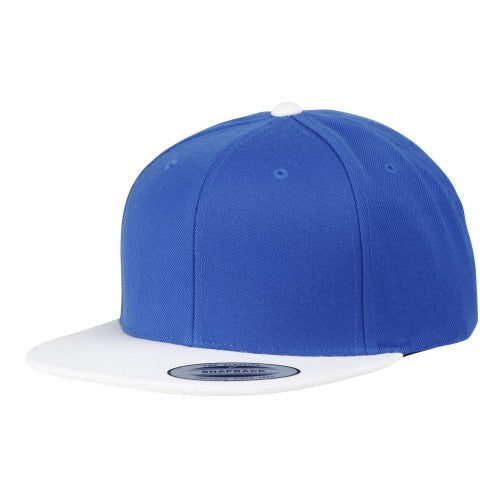Front - Yupoong Flexfit Unisex Classic Varsity Snapback Cap (Pack of 2)