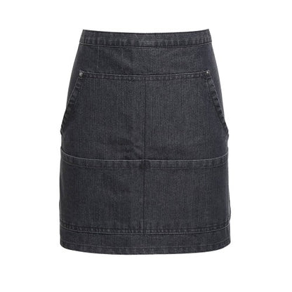 Front - Premier Jeans Stitch Denim Waist Apron (Pack of 2)