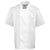 Front - Premier Unisex Studded Front Short Sleeve Chefs Jacket (Pack of 2)