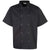 Front - Premier Unisex Studded Front Short Sleeve Chefs Jacket (Pack of 2)