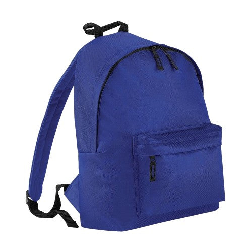 Front - Beechfield Childrens Junior Fashion Backpack Bags / Rucksack / School (Pack Of 2)