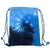 Front - Colortone Tie Dye Sports Drawstring Tote Bag (Pack Of 2)