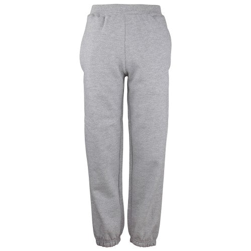 Front - Awdis Childrens Cuffed Jogpants / Jogging Bottoms / Schoolwear (Pack of 2)