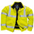 Front - Portwest Unisex Hi-Vis Bomber Jacket (S463) / Workwear / Safetywear (Pack of 2)