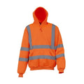 Front - Yoko Mens High Visibility Pull-Over Hoodie (Pack of 2)