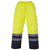 Front - Yoko Mens Hi Vis Waterproof Overtrousers (Pack of 2)