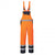 Front - Portwest Unisex Contrast Hi Vis Bib And Brace Coveralls - Unlined (S488) / Workwear (Pack of 2)