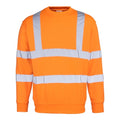 Front - RTY High Visibility Mens High Vis Sweatshirt (Pack of 2)
