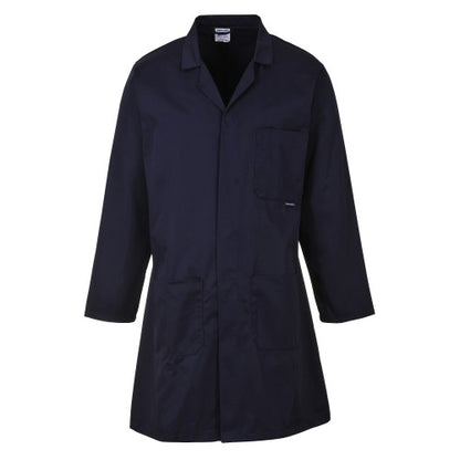 Front - Portwest Standard Workwear Lab Coat (Medical Health) (Pack Of 2)