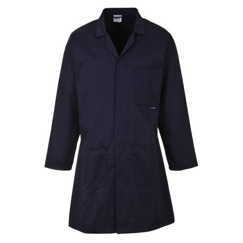 Front - Portwest Standard Workwear Lab Coat (Medical Health) (Pack Of 2)