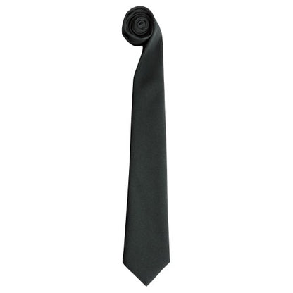 Front - Premier Tie - Men Plain Work Tie (Pack of 2)