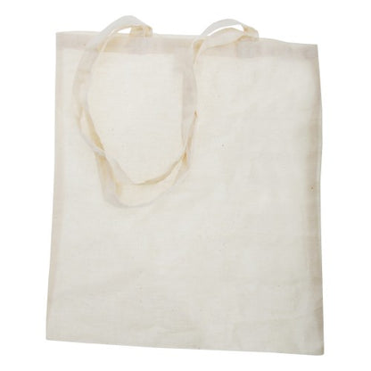 Front - Nutshell Plain Strong Shoulder Shopper Bag (Pack of 2)