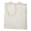 Front - Nutshell Plain Strong Shoulder Shopper Bag (Pack of 2)