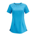 Front - Alexandra Womens Satin Trim Tunic / Health Beauty & Spa / Workwear (Pack of 2)