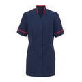 Front - Alexandra Womens Mandarin Collar Tunic / Health Beauty / Medical Workwear (Pack of 2)