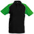 Front - Kariban Mens Contrast Baseball Polo Shirt