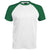 Front - Kariban Mens Short Sleeve Baseball T-Shirt