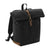 Front - Quadra Heritage Waxed Canvas Leather Accent Backpack