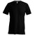 Front - Kariban Mens Short Sleeve V Neck Slim Fit T-Shirt