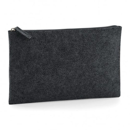 Front - BagBase Felt Accessory Pouch