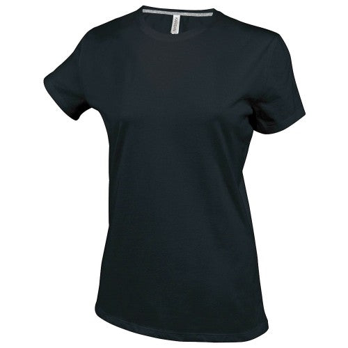 Front - Kariban Womens/Ladies Feminine Fit Short Sleeve Crew Neck T-Shirt