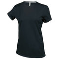 Front - Kariban Womens/Ladies Feminine Fit Short Sleeve Crew Neck T-Shirt