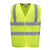 Front - Yoko Mens Hi-vis Flame-retardant Anti-static Waistcoat