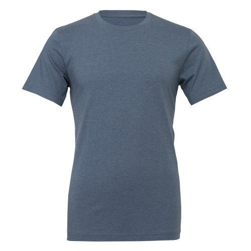 Front - Bella + Canvas Adults Unisex Heather Cvc Short Sleeve T-Shirt