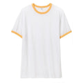 Front - Alternative Apparel Mens 50/50 Vintage Jersey Ringer T-Shirt