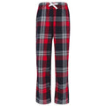 Front - SF Minni Childrens/Kids Tartan Lounge Pants