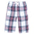 Front - Larkwood Babies Tartan Lounge Trousers