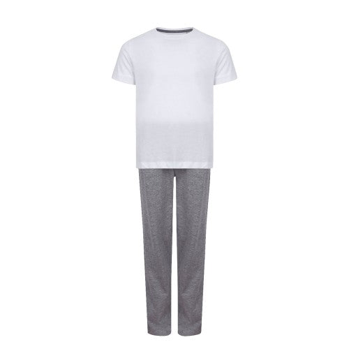 Front - Towel City Childrens/Kids Long Pyjamas