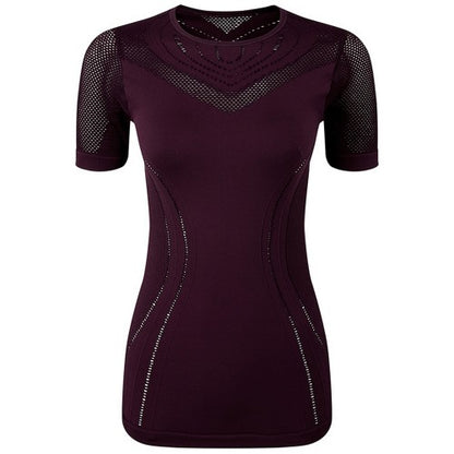 Front - TriDri Womens/Ladies TriDri 3D Fit Seamless Sports Top