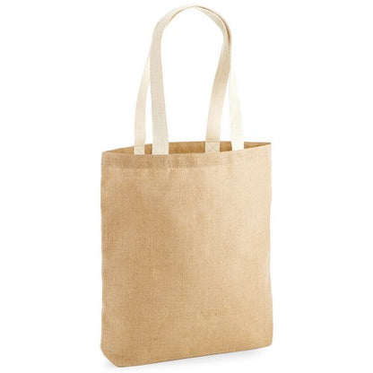 Front - Westford Mill Unlaminated Jute Tote