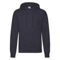 Front - Fruit Of The Loom Unisex Adults Classic Hooded Sweatshirt
