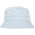 Front - Flexfit By Yupoong Denim Bucket Hat