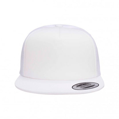 Front - Flexfit By Yupoong Foam Trucker Cap