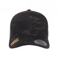 Front - Flexfit by Yupoong Multicam Retro Trucker Cap