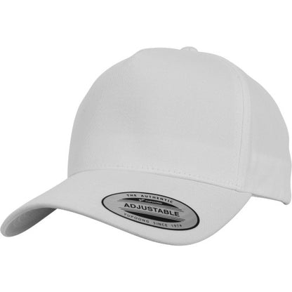 Front - Flexfit By Yupoong 5 Panel Classic Snapback Cap