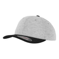 Front - Flexfit By Yupoong Double Jersey 2 Tone Cap